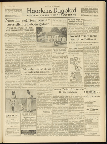 Haarlem's Dagblad 1961-06-27