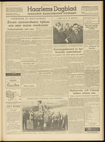Haarlem's Dagblad 1963-08-05