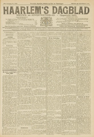 Haarlem's Dagblad 1916-09-22