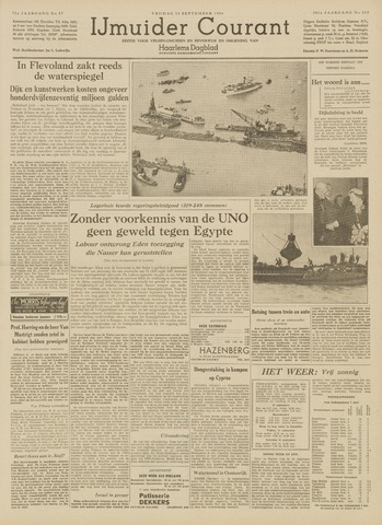 IJmuider Courant 1956-09-14