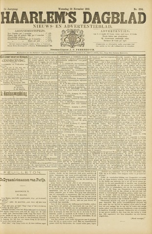 Haarlem's Dagblad 1893-11-29