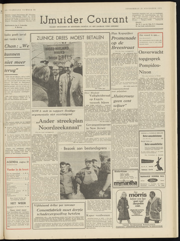 IJmuider Courant 1971-11-25