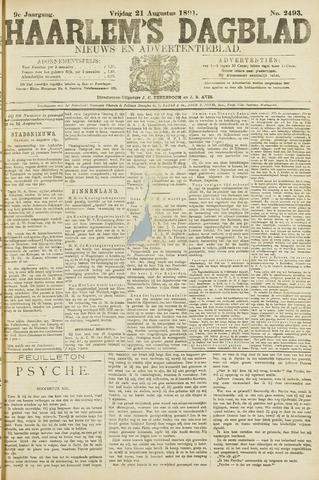 Haarlem's Dagblad 1891-08-21