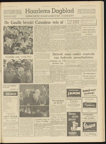 Haarlem's Dagblad 1967-07-27