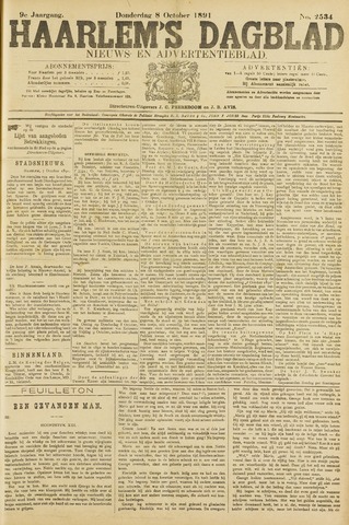 Haarlem's Dagblad 1891-10-08