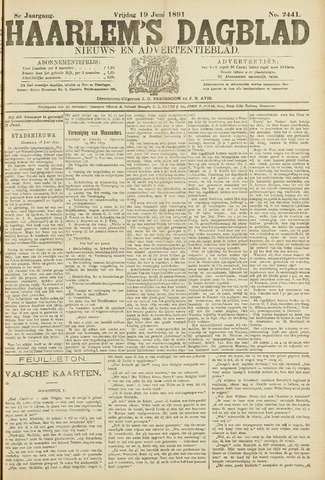 Haarlem's Dagblad 1891-06-19