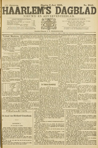 Haarlem's Dagblad 1893-06-06