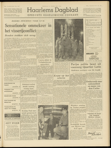 Haarlem's Dagblad 1964-02-21