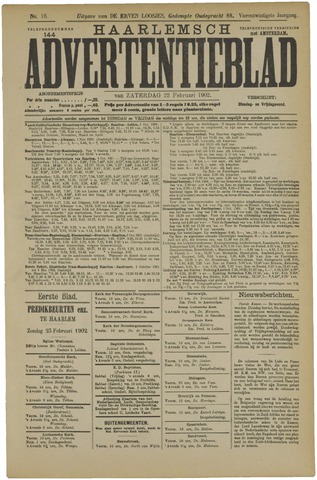 Haarlemsch Advertentieblad 1902-02-22