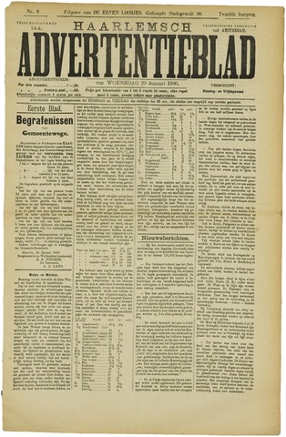 Haarlemsch Advertentieblad 1890-01-29