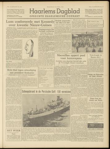Haarlem's Dagblad 1961-04-10