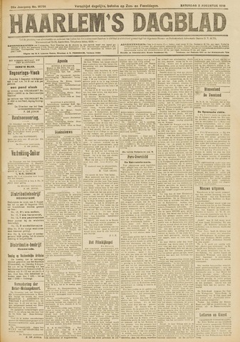 Haarlem's Dagblad 1918-08-03