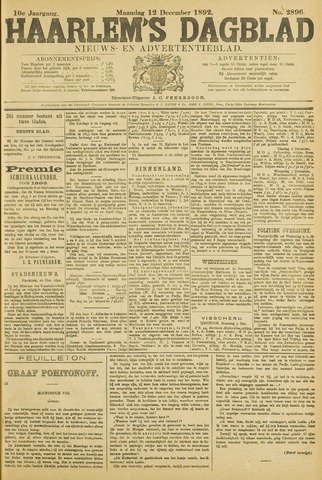 Haarlem's Dagblad 1892-12-12
