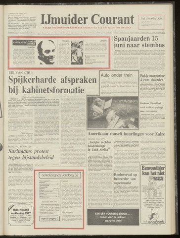IJmuider Courant 1977-04-16