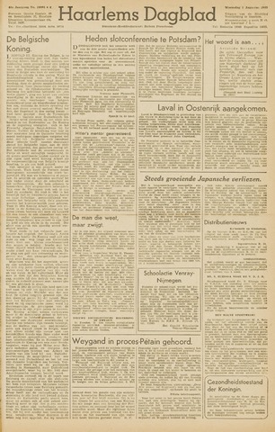 Haarlem's Dagblad 1945-08-01