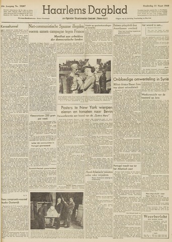 Haarlem's Dagblad 1949-03-31