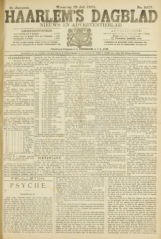 Haarlem's Dagblad 1891-07-29