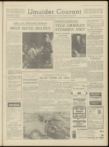 IJmuider Courant 1968-09-30