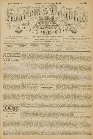 Haarlem's Dagblad 1883-08-27