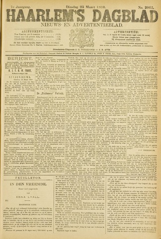 Haarlem's Dagblad 1890-03-25