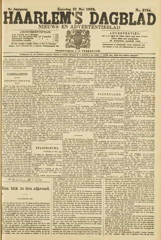 Haarlem's Dagblad 1892-05-21