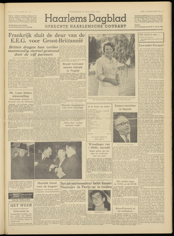 Haarlem's Dagblad 1963-01-30