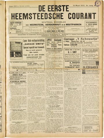 De Eerste Heemsteedsche Courant 1932-03-18