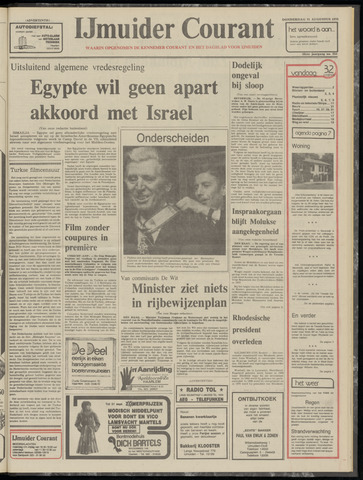 IJmuider Courant 1978-08-31