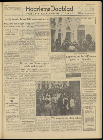 Haarlem's Dagblad 1962-06-27