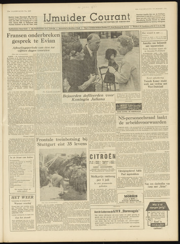 IJmuider Courant 1961-06-14