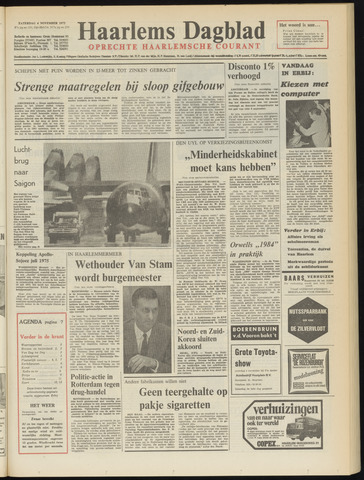 Haarlem's Dagblad 1972-11-04