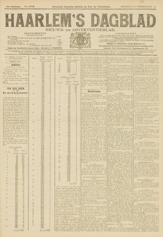 Haarlem's Dagblad 1914-02-03