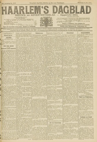 Haarlem's Dagblad 1916-07-14
