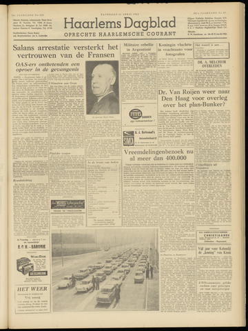 Haarlem's Dagblad 1962-04-21