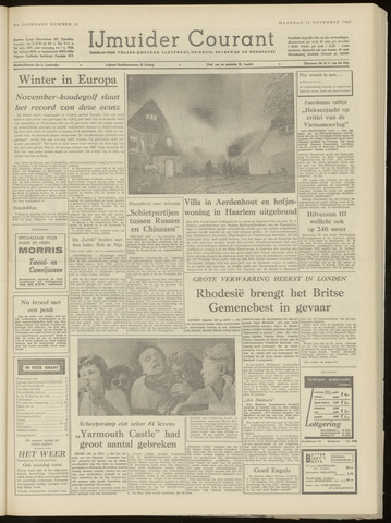 IJmuider Courant 1965-11-15