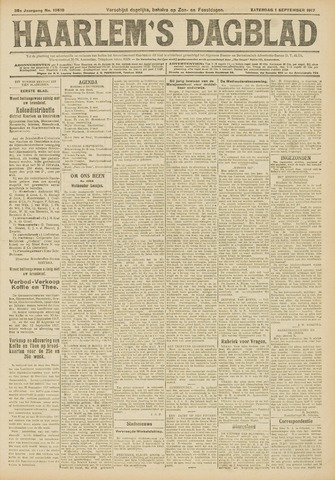Haarlem's Dagblad 1917-09-01
