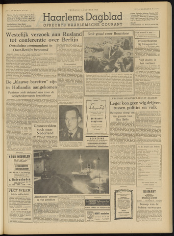 Haarlem's Dagblad 1962-08-24
