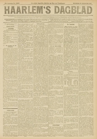 Haarlem's Dagblad 1917-08-27