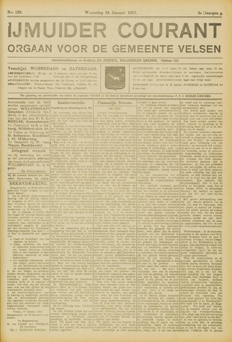 IJmuider Courant 1917-01-24