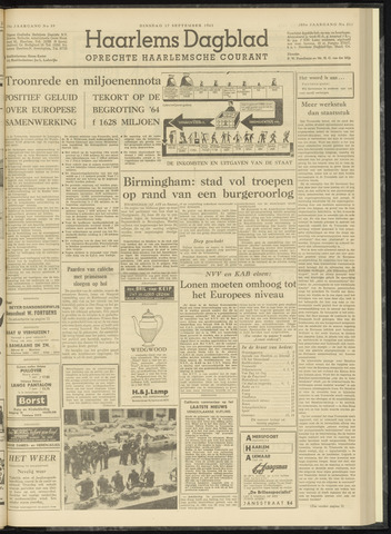 Haarlem's Dagblad 1963-09-17