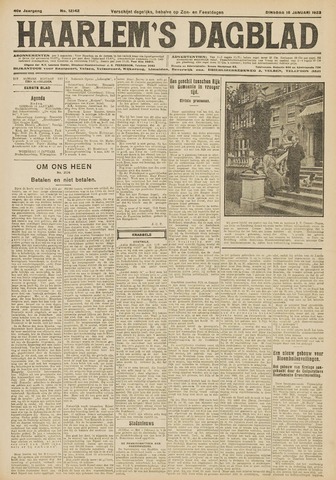 Haarlem's Dagblad 1923-01-16