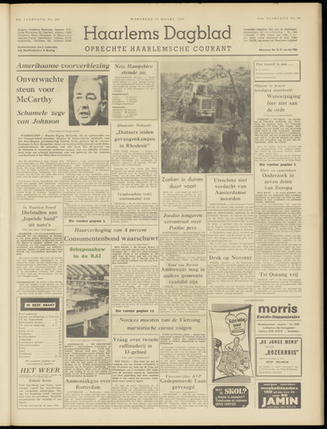 Haarlem's Dagblad 1968-03-13