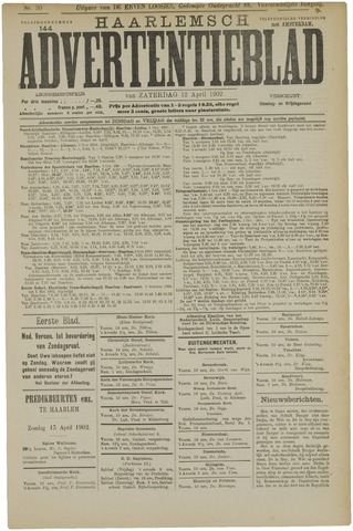 Haarlemsch Advertentieblad 1902-04-12