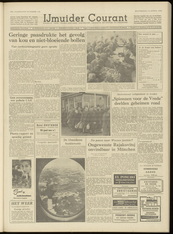 IJmuider Courant 1963-04-13