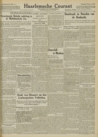 Haarlemsche Courant 1942-08-17
