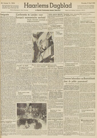 Haarlem's Dagblad 1949-04-13