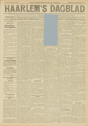 Haarlem's Dagblad 1917-09-04
