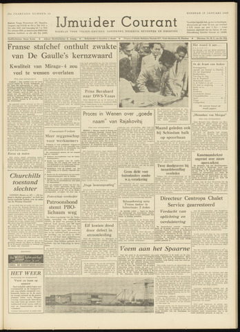 IJmuider Courant 1965-01-19