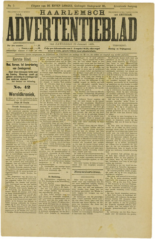 Haarlemsch Advertentieblad 1895-01-19