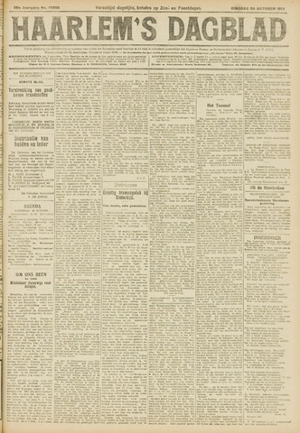 Haarlem's Dagblad 1917-10-30